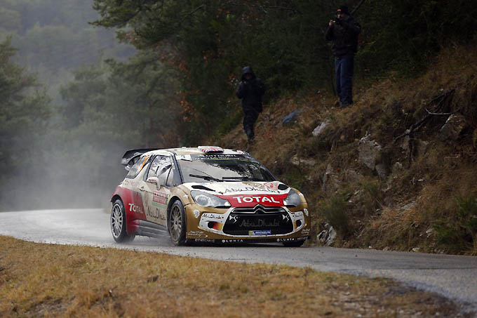 Citröen Total Abu Dhabi World Rally Team op podium in Rallye Monte Carlo
